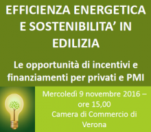 Seminario efficienza energetica