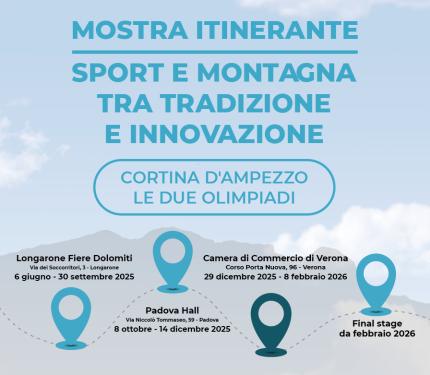 Mostra itinerante Cortina d’Ampezzo: le due Olimpiadi