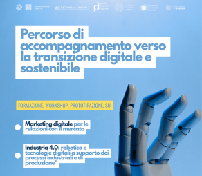 Percorso di accompagnamento verso la transizione digitale e sostenibile-iscrizioni entro il 14 febbraio 2025 ore 18.00