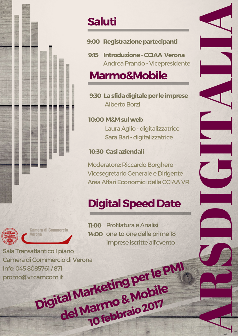 Programma 10 febbraio: Ars Digitalia Programma 10 febbraio: Ars Digitalia